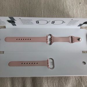Pink Authentic Apple Watch Band
